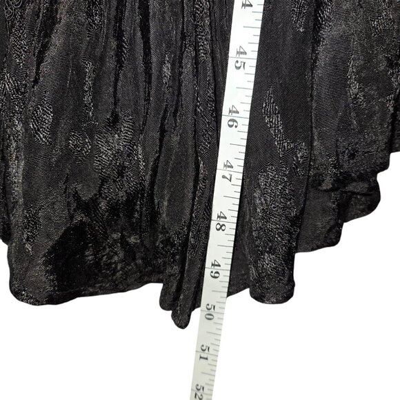 Just Cruising Womens Free Size Midi Dress Black Flowy Whimsygoth Fairygrunge - Picture 9 of 14